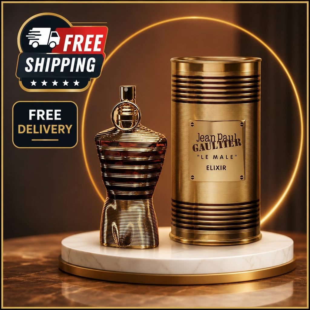 Jean Paul Gaultier Le Male Elixir Eau de Parfum Intense for Men – 4.2 oz / 125 ml