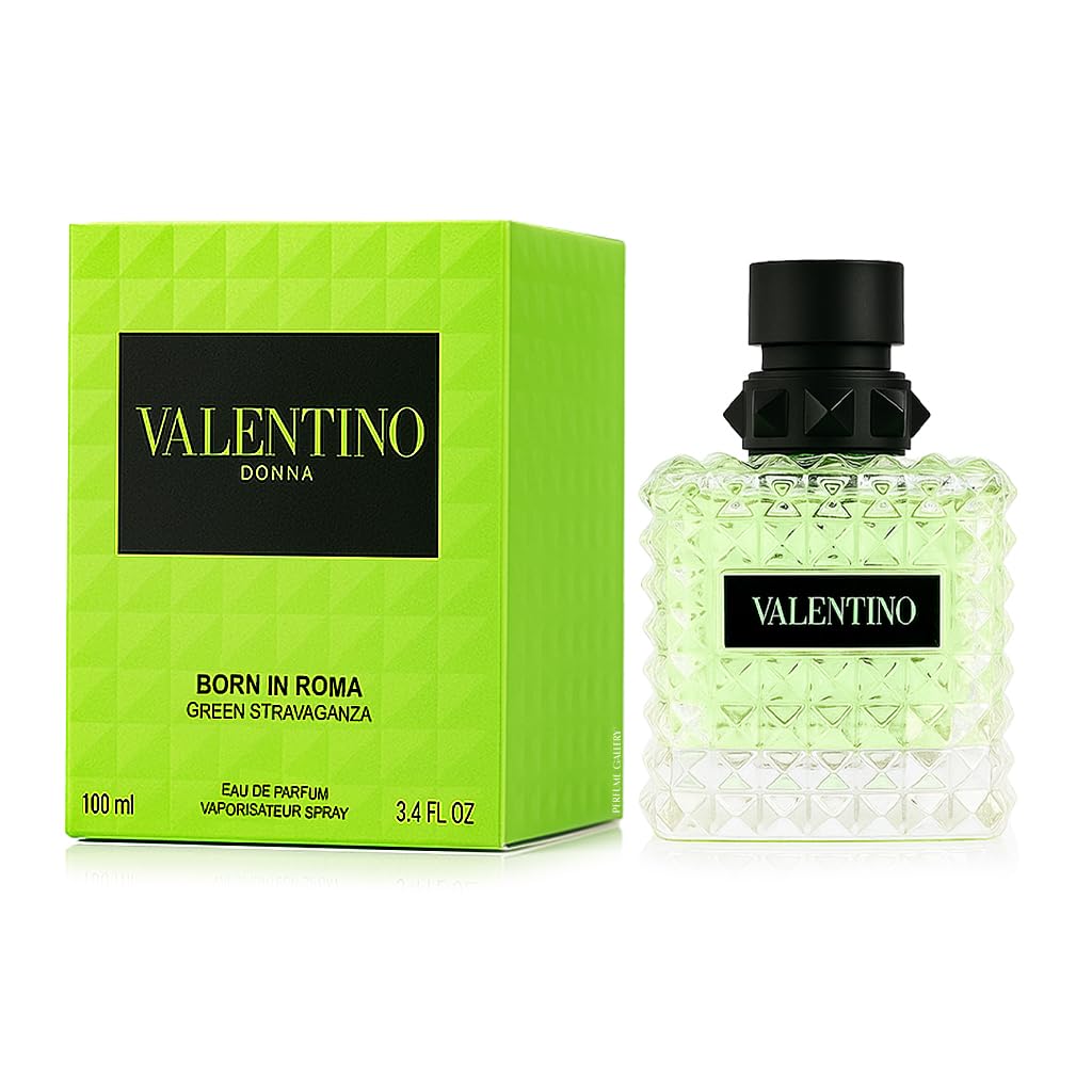 Valentino Donna Born In Roma Green Stravaganza Eau de Parfum for Women 100ml / 3.4 fl oz
