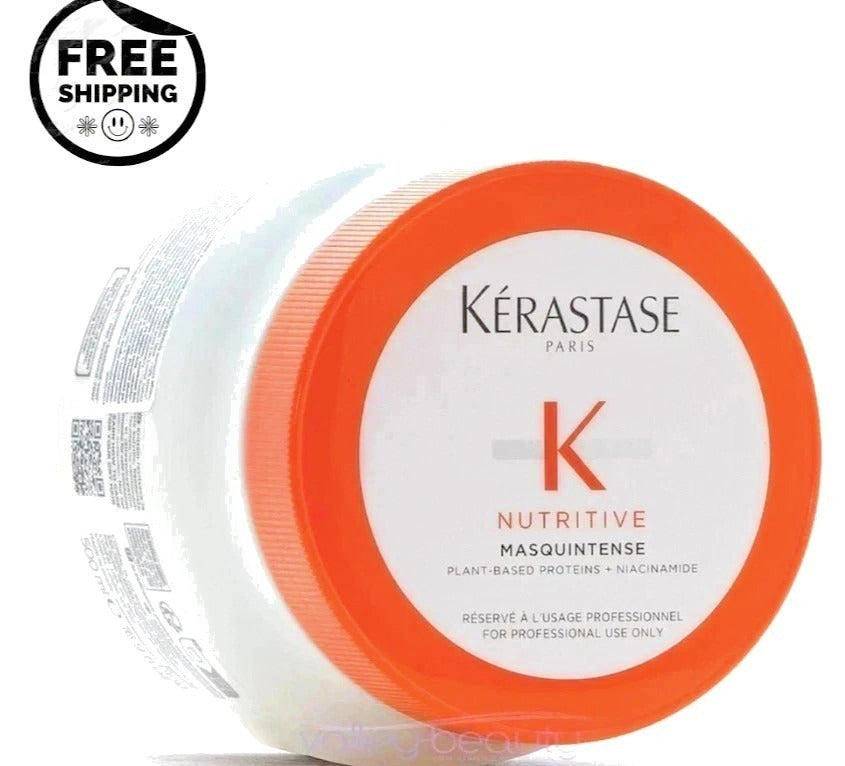 Kérastase Nutritive Masquintense Riche Hair Mask for Thick, Very Dry Hair – 6.8 oz / 200 ml