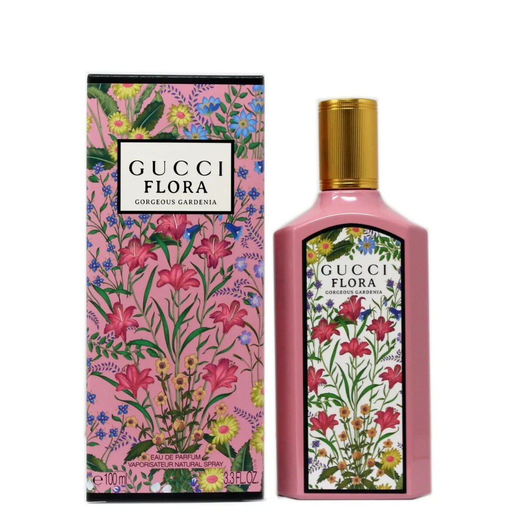 Gucci Flora Gorgeous Gardenia Eau de Parfum for Women – 3.3 oz / 100 ml