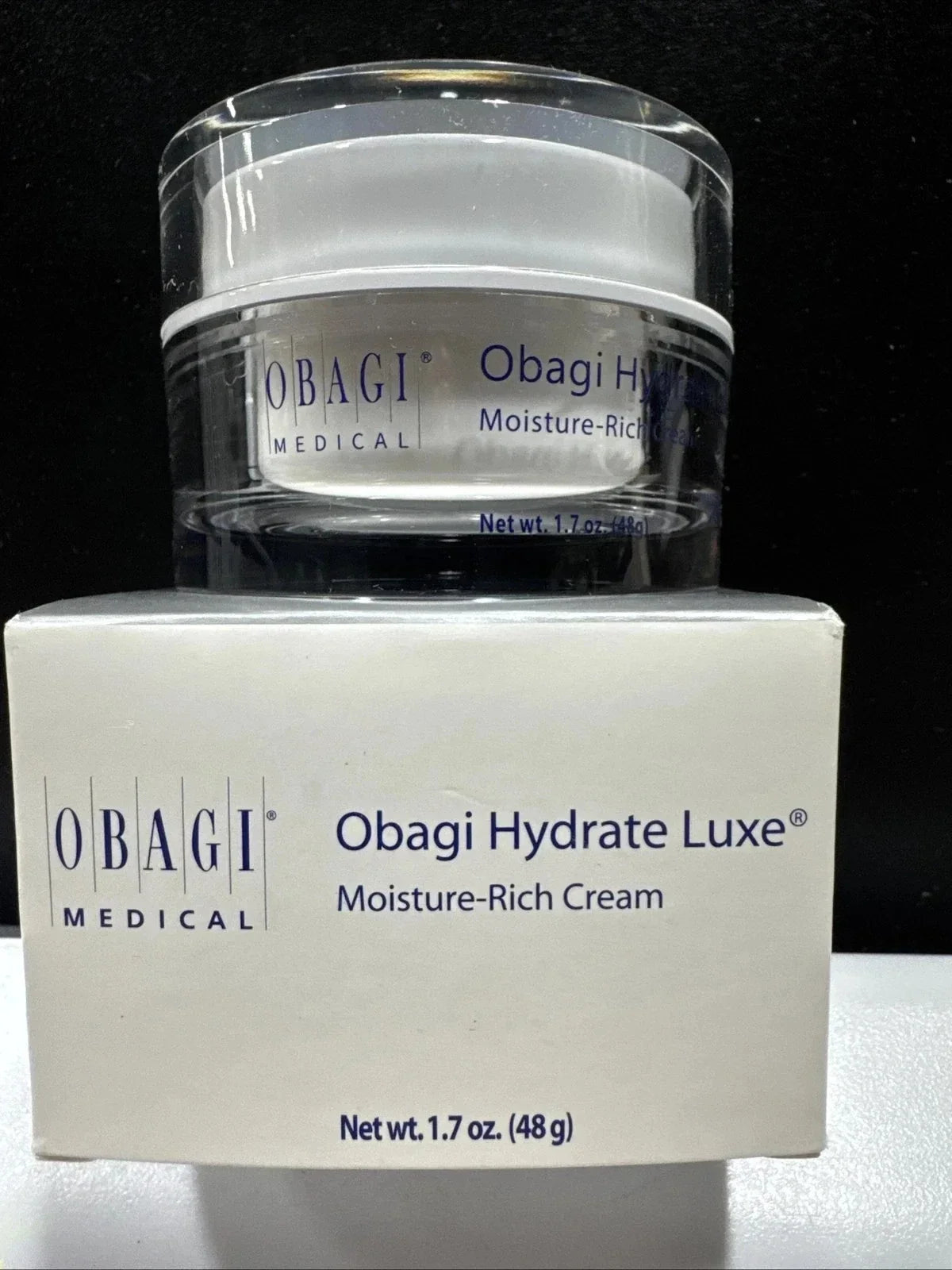 Fresh Obagi Hydrate Luxe Moisture-Rich Cream 1.7 Oz / 48g Daily Treatment